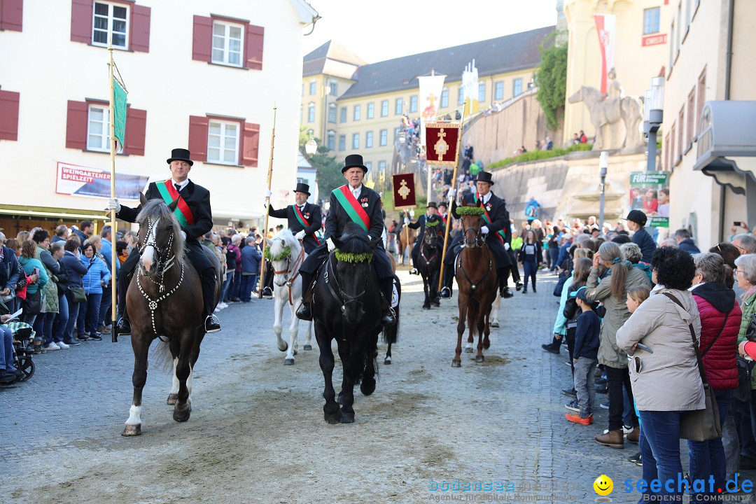 Blutritt - Reiterprozession - Heilig-Blut-Reliquie: Weingarten, 10.05.2024