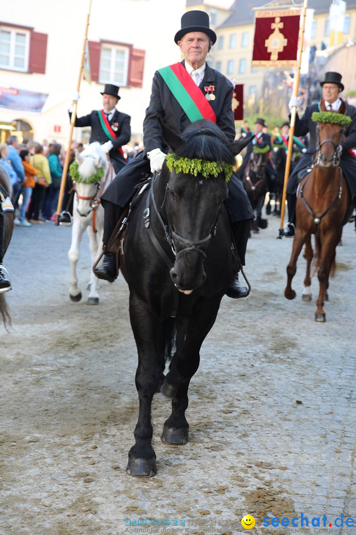 Blutritt - Reiterprozession - Heilig-Blut-Reliquie: Weingarten, 10.05.2024