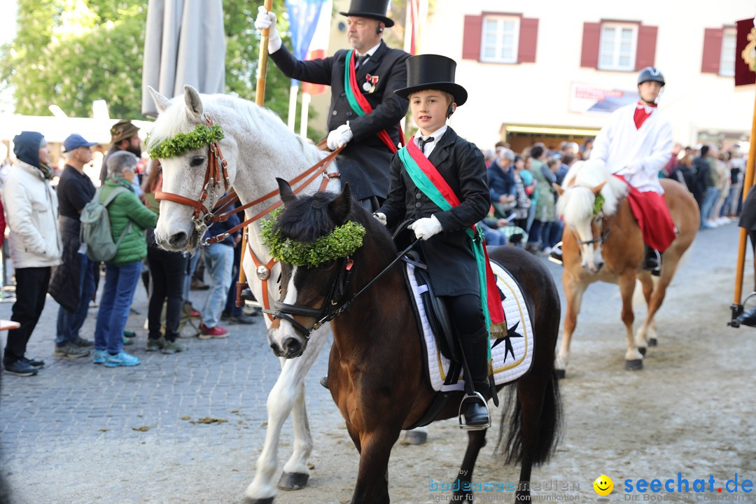 Blutritt - Reiterprozession - Heilig-Blut-Reliquie: Weingarten, 10.05.2024