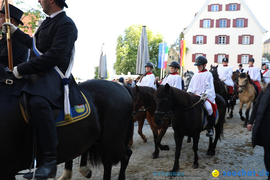 Blutritt - Reiterprozession - Heilig-Blut-Reliquie: Weingarten, 10.05.2024