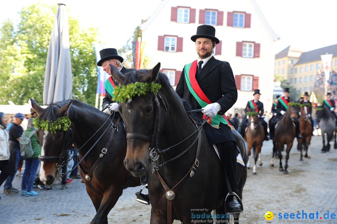 Blutritt - Reiterprozession - Heilig-Blut-Reliquie: Weingarten, 10.05.2024