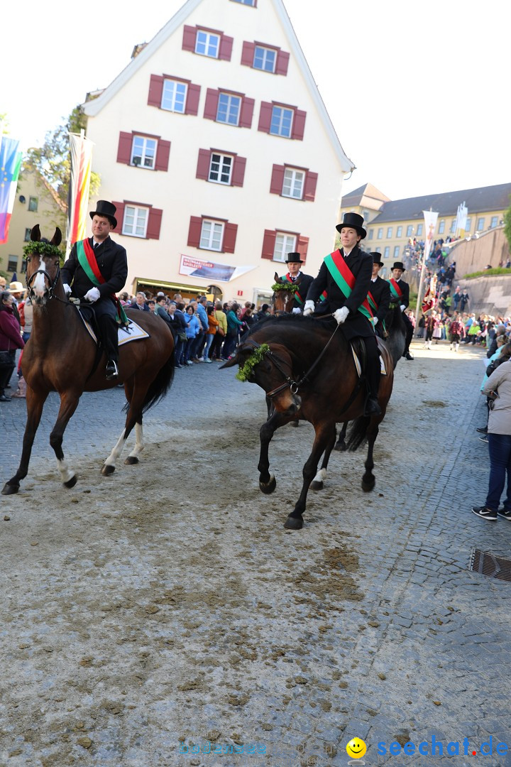 Blutritt - Reiterprozession - Heilig-Blut-Reliquie: Weingarten, 10.05.2024