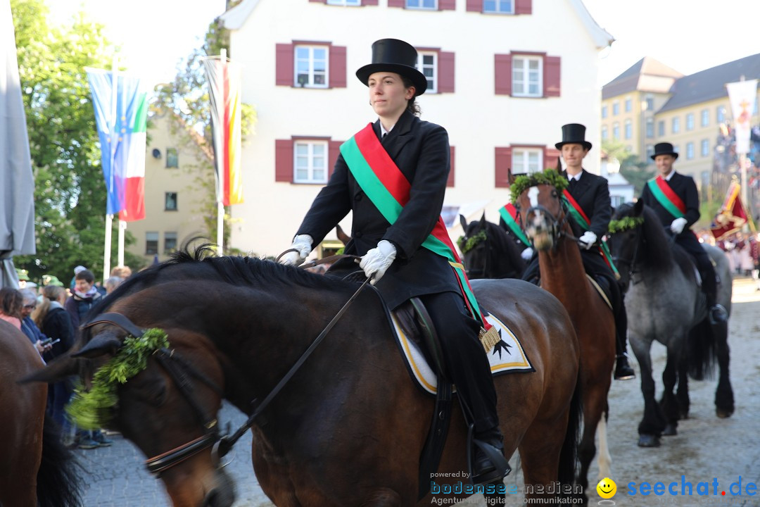 Blutritt - Reiterprozession - Heilig-Blut-Reliquie: Weingarten, 10.05.2024