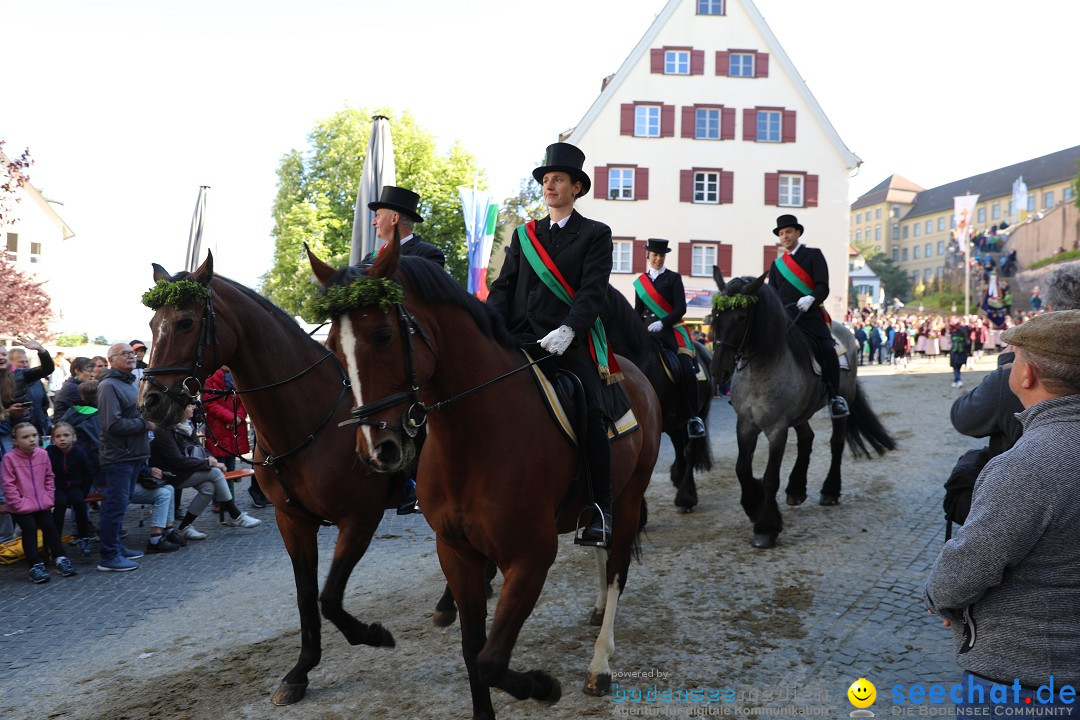 Blutritt - Reiterprozession - Heilig-Blut-Reliquie: Weingarten, 10.05.2024