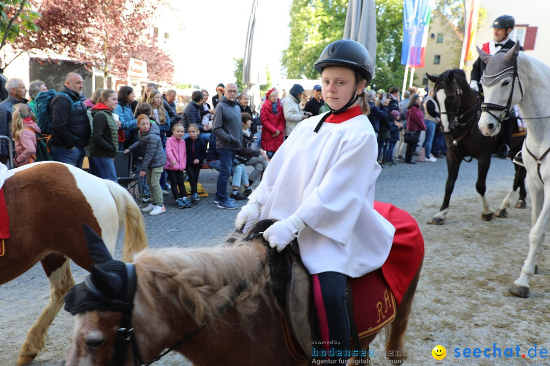 Blutritt - Reiterprozession - Heilig-Blut-Reliquie: Weingarten, 10.05.2024