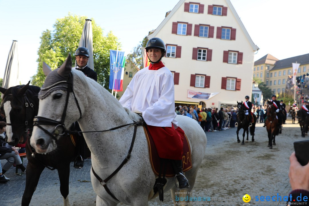 Blutritt - Reiterprozession - Heilig-Blut-Reliquie: Weingarten, 10.05.2024