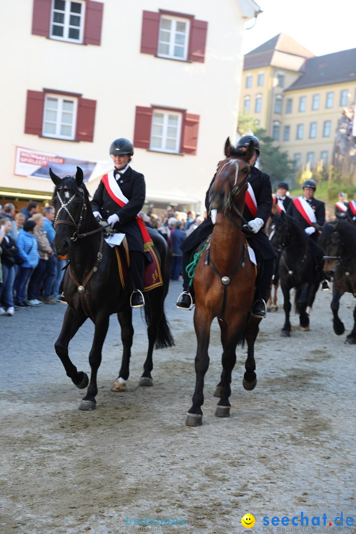 Blutritt - Reiterprozession - Heilig-Blut-Reliquie: Weingarten, 10.05.2024