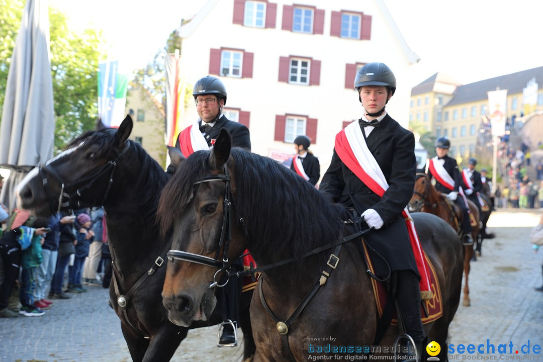 Blutritt - Reiterprozession - Heilig-Blut-Reliquie: Weingarten, 10.05.2024