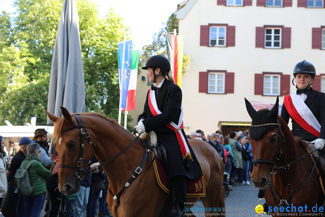 Blutritt - Reiterprozession - Heilig-Blut-Reliquie: Weingarten, 10.05.2024