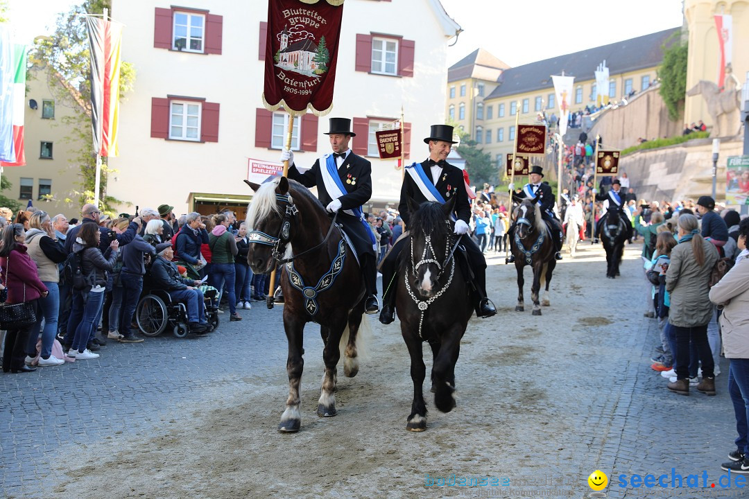 Blutritt - Reiterprozession - Heilig-Blut-Reliquie: Weingarten, 10.05.2024