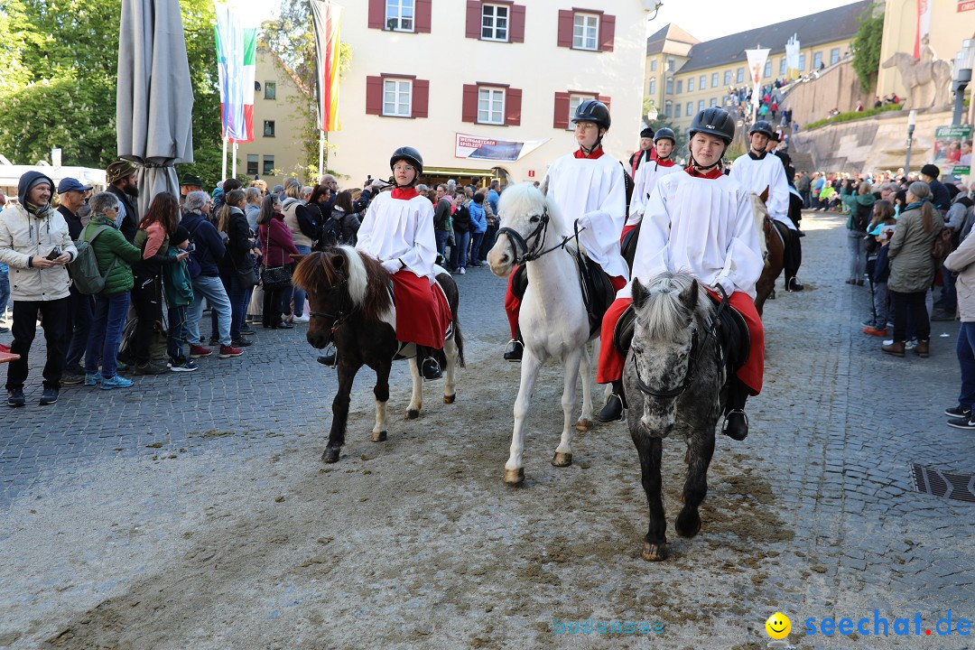 Blutritt - Reiterprozession - Heilig-Blut-Reliquie: Weingarten, 10.05.2024