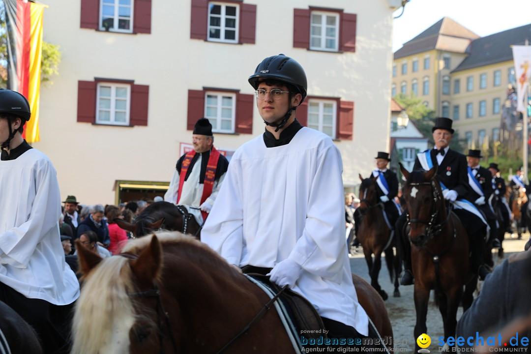 Blutritt - Reiterprozession - Heilig-Blut-Reliquie: Weingarten, 10.05.2024