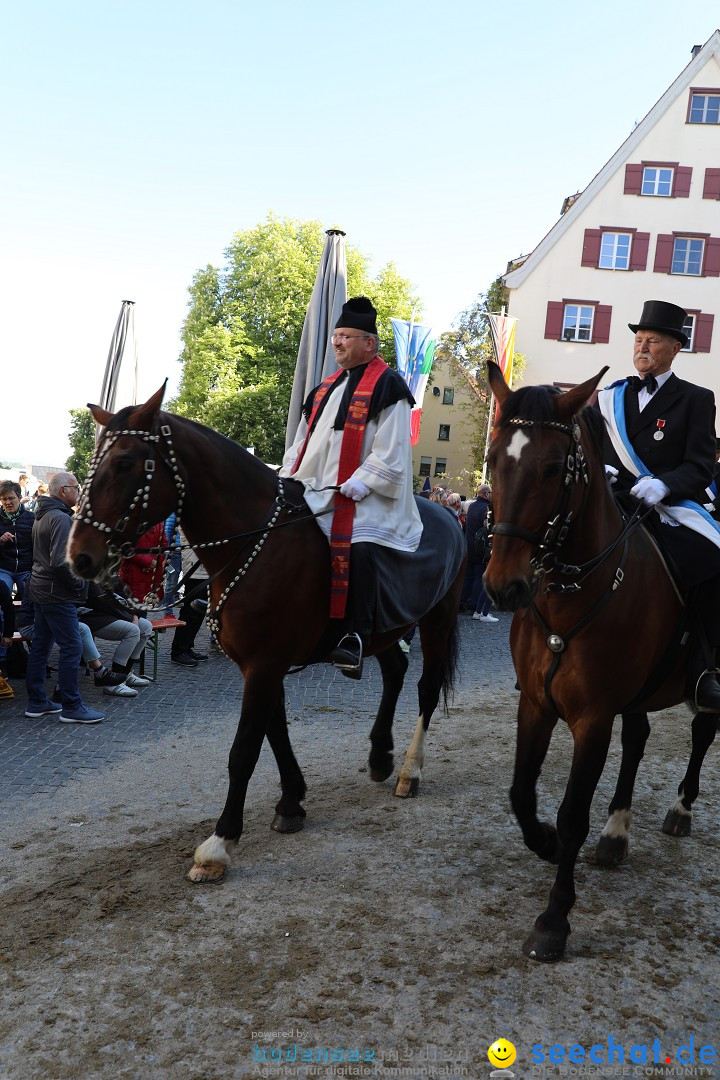 Blutritt - Reiterprozession - Heilig-Blut-Reliquie: Weingarten, 10.05.2024