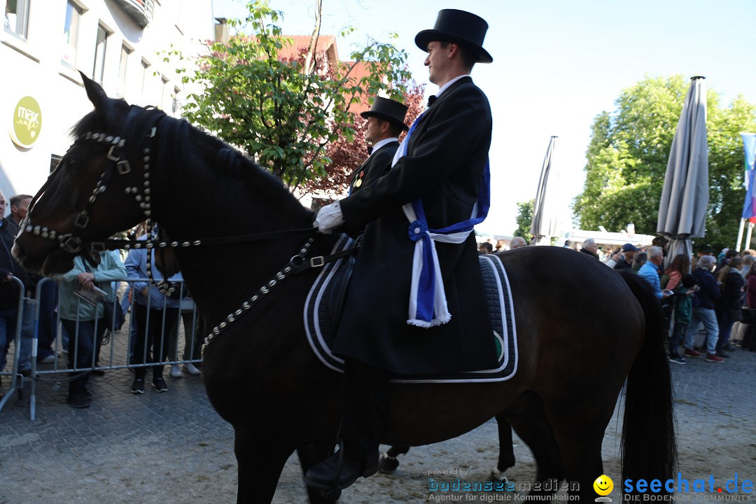 Blutritt - Reiterprozession - Heilig-Blut-Reliquie: Weingarten, 10.05.2024