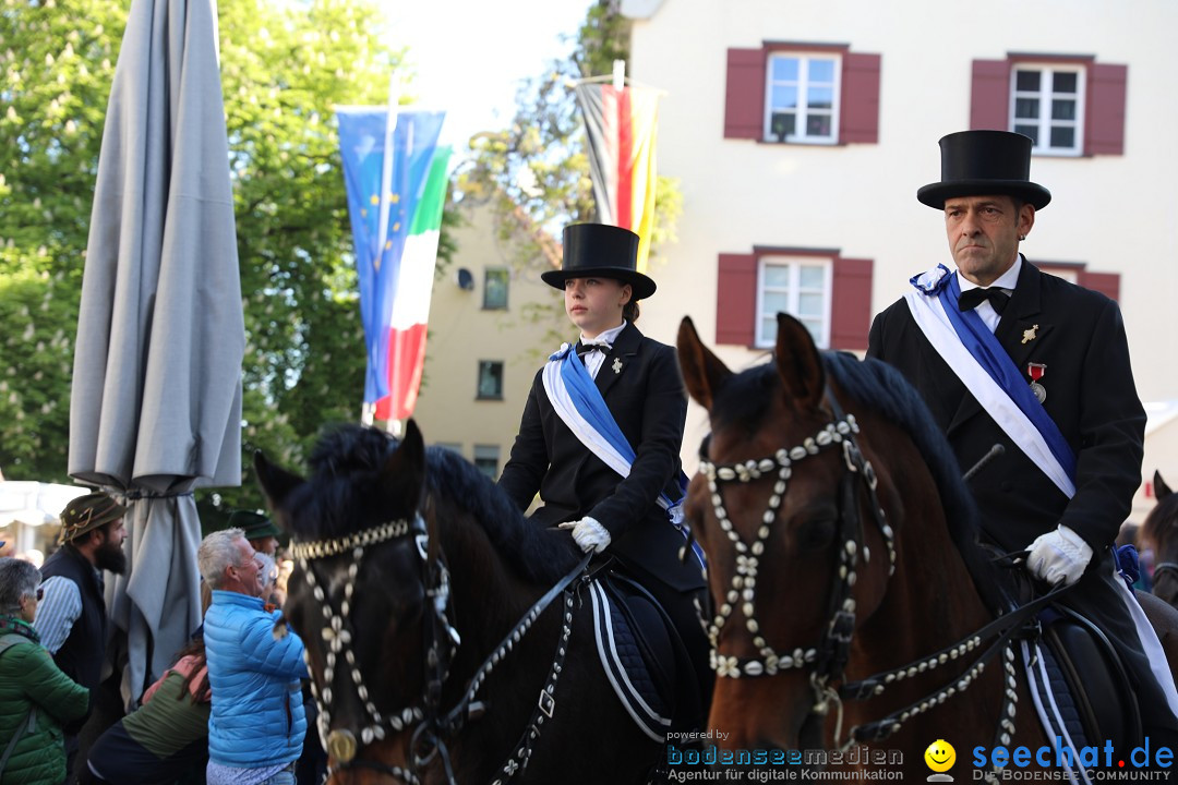 Blutritt - Reiterprozession - Heilig-Blut-Reliquie: Weingarten, 10.05.2024