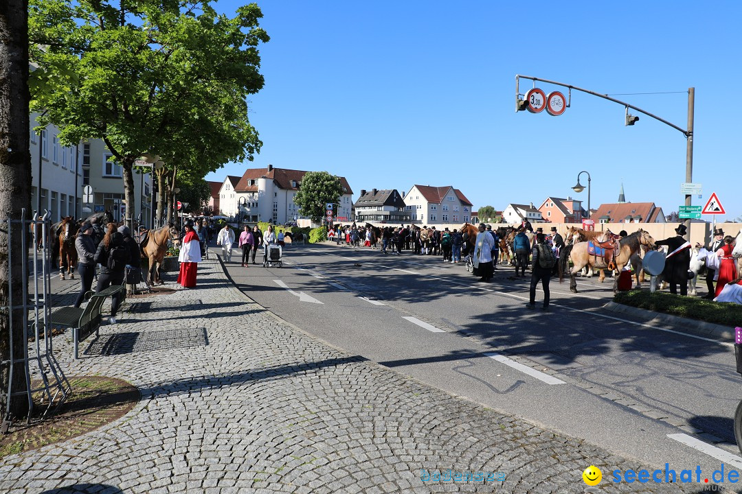 Blutritt - Reiterprozession - Heilig-Blut-Reliquie: Weingarten, 10.05.2024