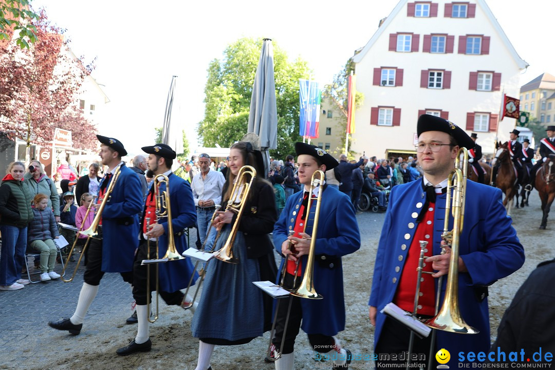 Blutritt - Reiterprozession - Heilig-Blut-Reliquie: Weingarten, 10.05.2024