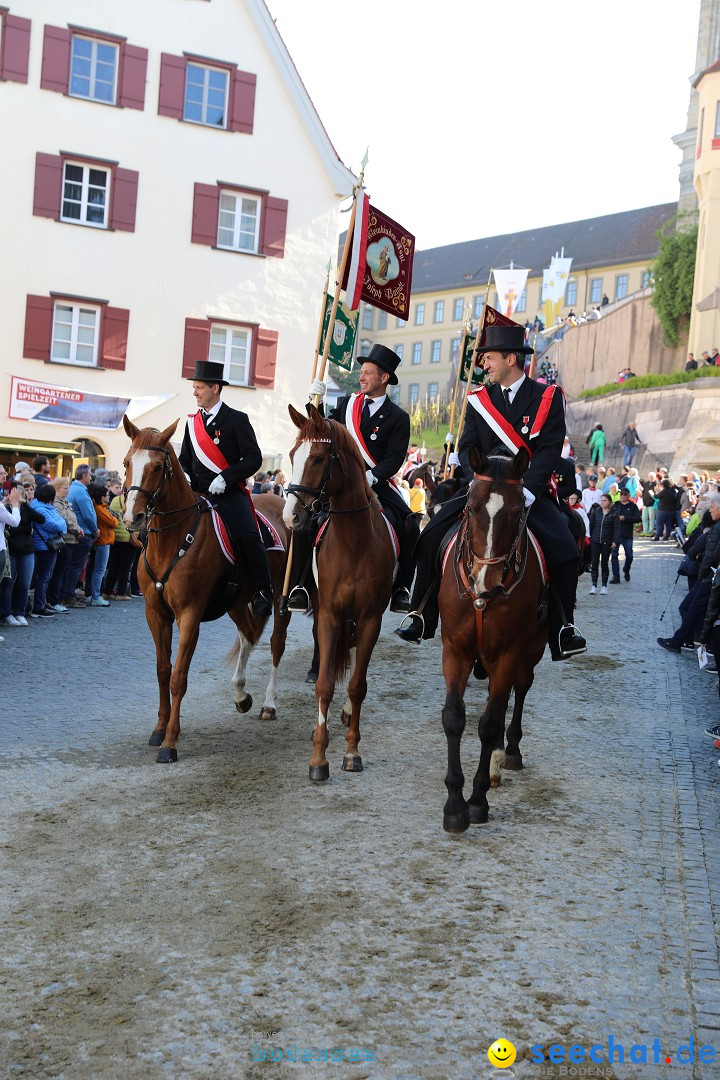 Blutritt - Reiterprozession - Heilig-Blut-Reliquie: Weingarten, 10.05.2024