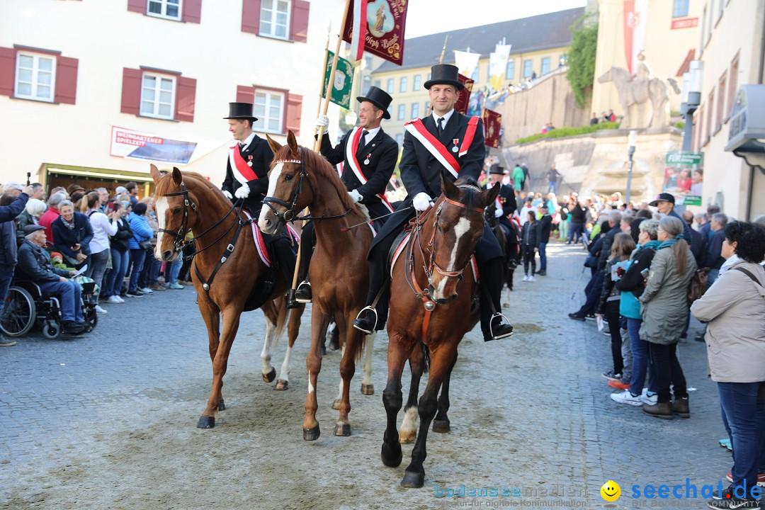 Blutritt - Reiterprozession - Heilig-Blut-Reliquie: Weingarten, 10.05.2024