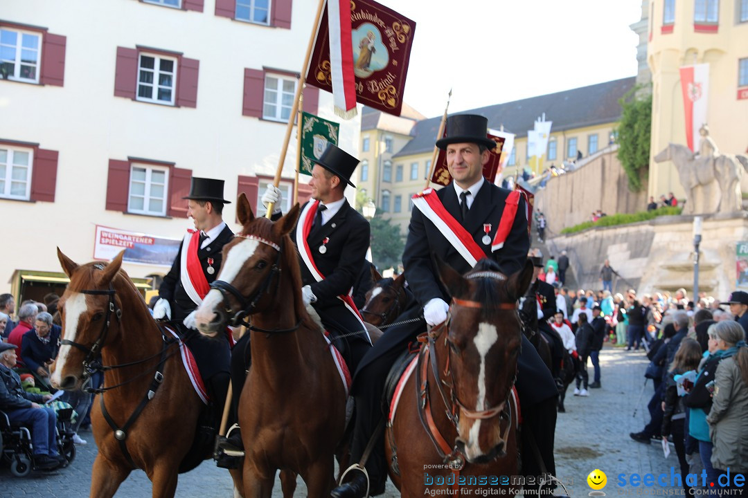 Blutritt - Reiterprozession - Heilig-Blut-Reliquie: Weingarten, 10.05.2024