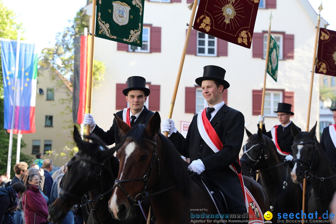 Blutritt - Reiterprozession - Heilig-Blut-Reliquie: Weingarten, 10.05.2024