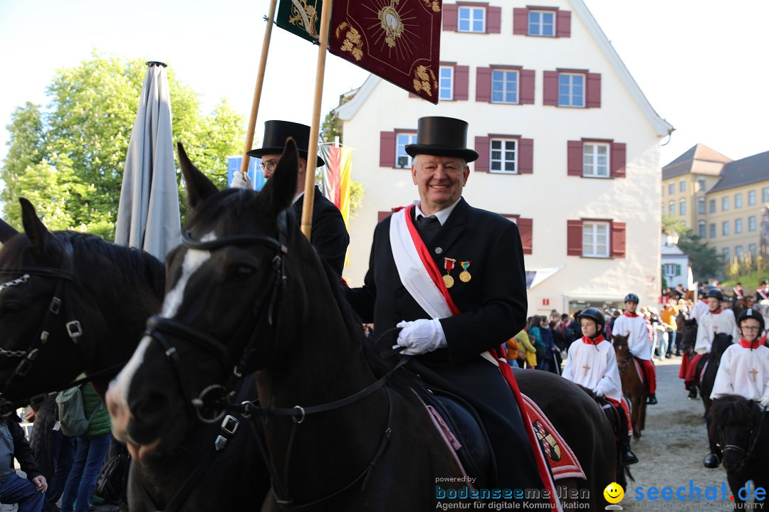 Blutritt - Reiterprozession - Heilig-Blut-Reliquie: Weingarten, 10.05.2024