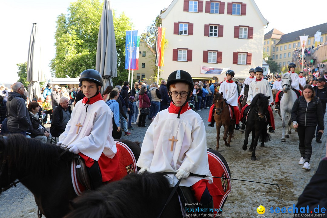 Blutritt - Reiterprozession - Heilig-Blut-Reliquie: Weingarten, 10.05.2024