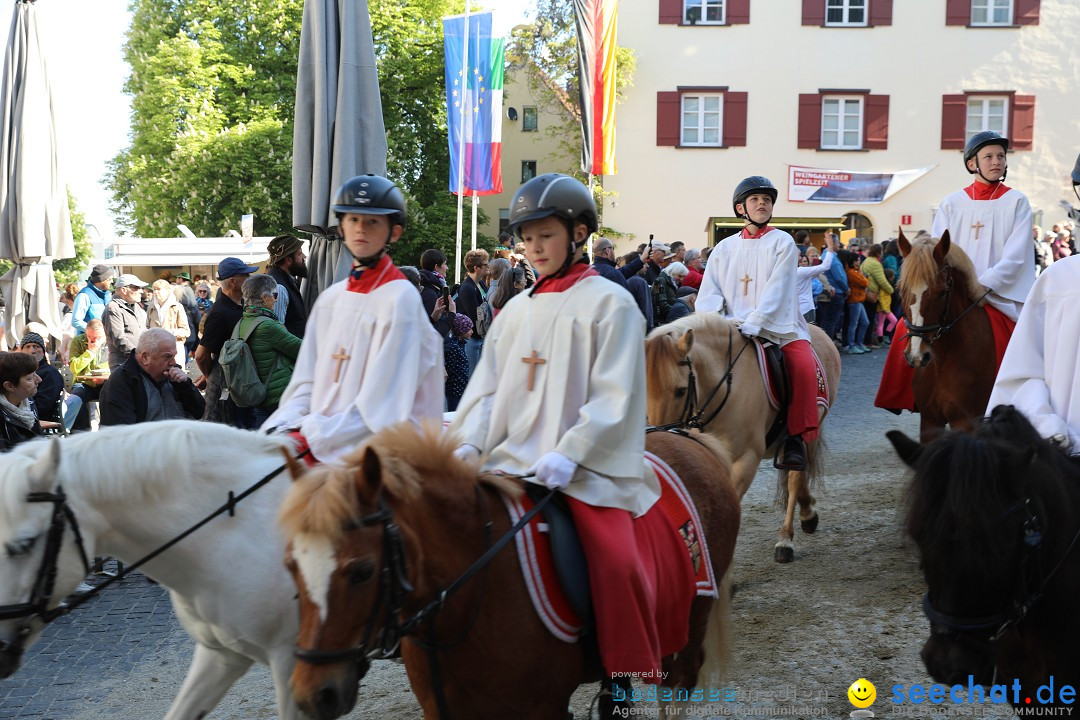 Blutritt - Reiterprozession - Heilig-Blut-Reliquie: Weingarten, 10.05.2024