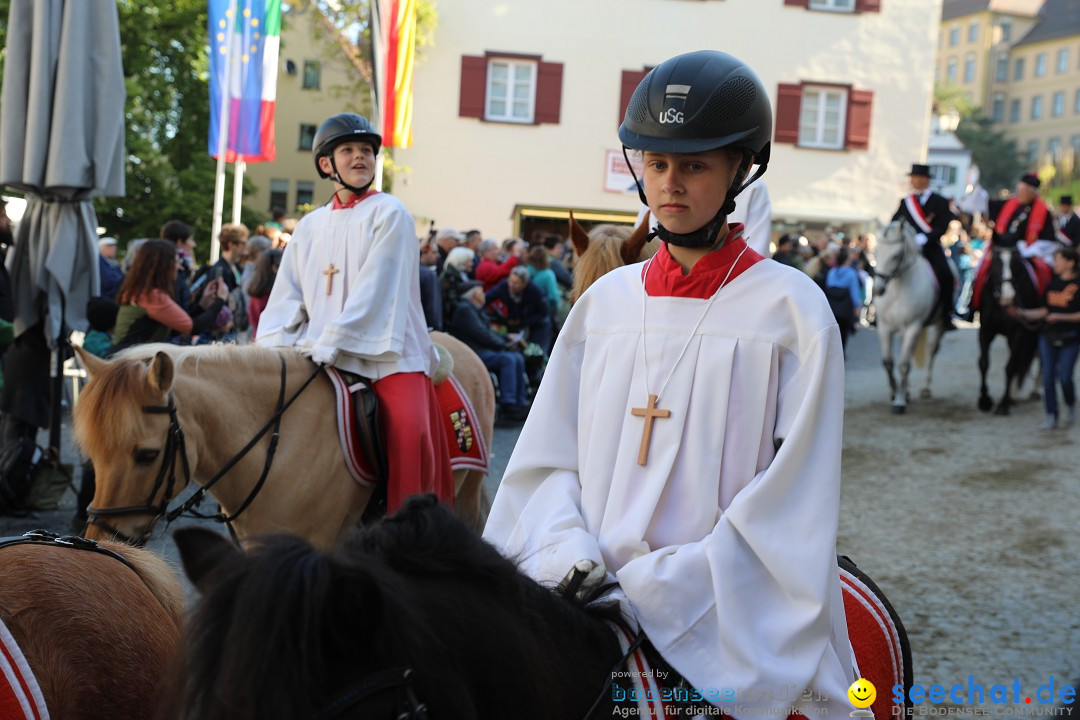 Blutritt - Reiterprozession - Heilig-Blut-Reliquie: Weingarten, 10.05.2024