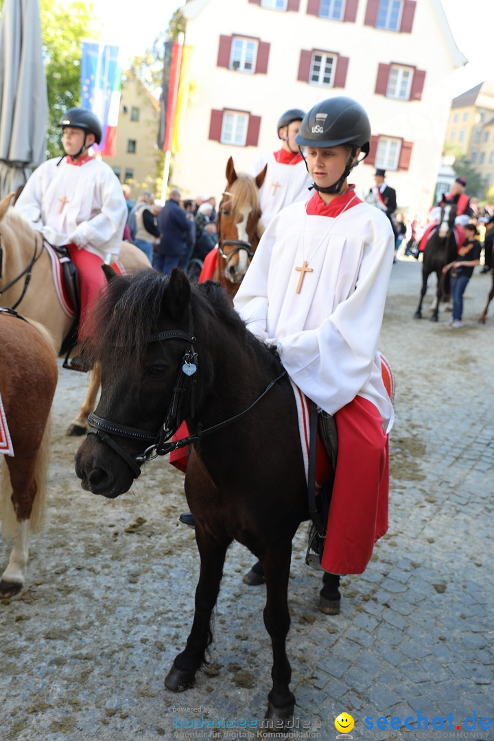 Blutritt - Reiterprozession - Heilig-Blut-Reliquie: Weingarten, 10.05.2024