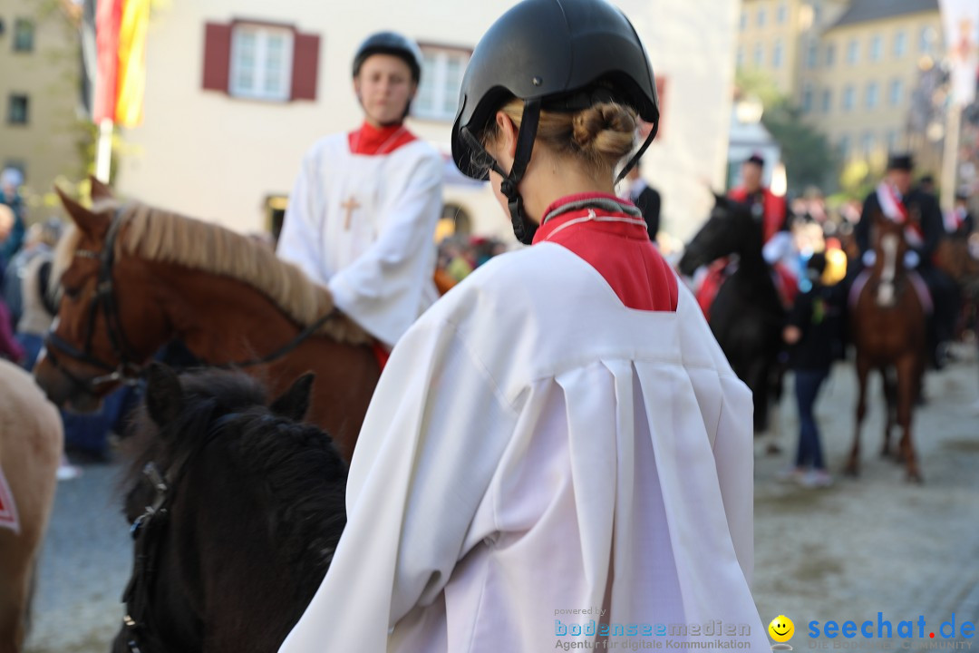 Blutritt - Reiterprozession - Heilig-Blut-Reliquie: Weingarten, 10.05.2024