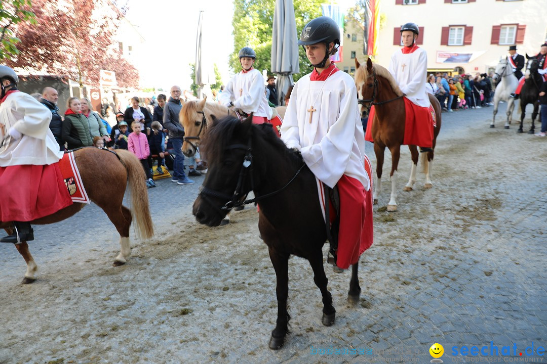 Blutritt - Reiterprozession - Heilig-Blut-Reliquie: Weingarten, 10.05.2024