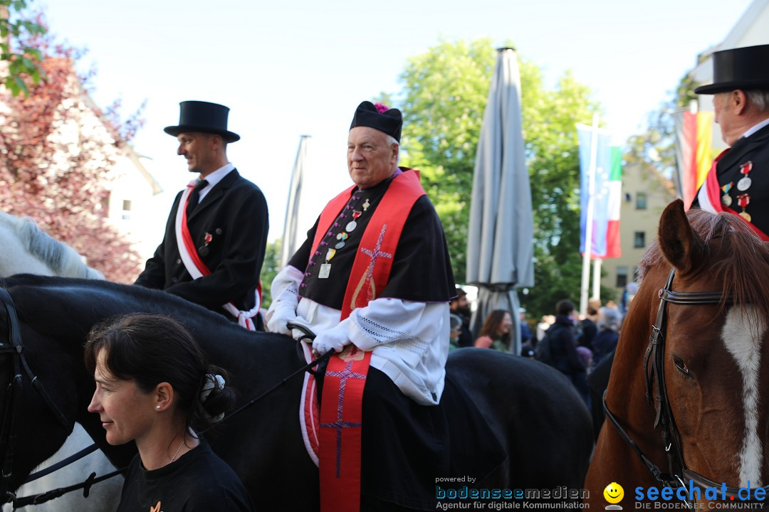 Blutritt - Reiterprozession - Heilig-Blut-Reliquie: Weingarten, 10.05.2024