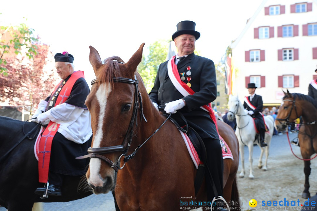 Blutritt - Reiterprozession - Heilig-Blut-Reliquie: Weingarten, 10.05.2024