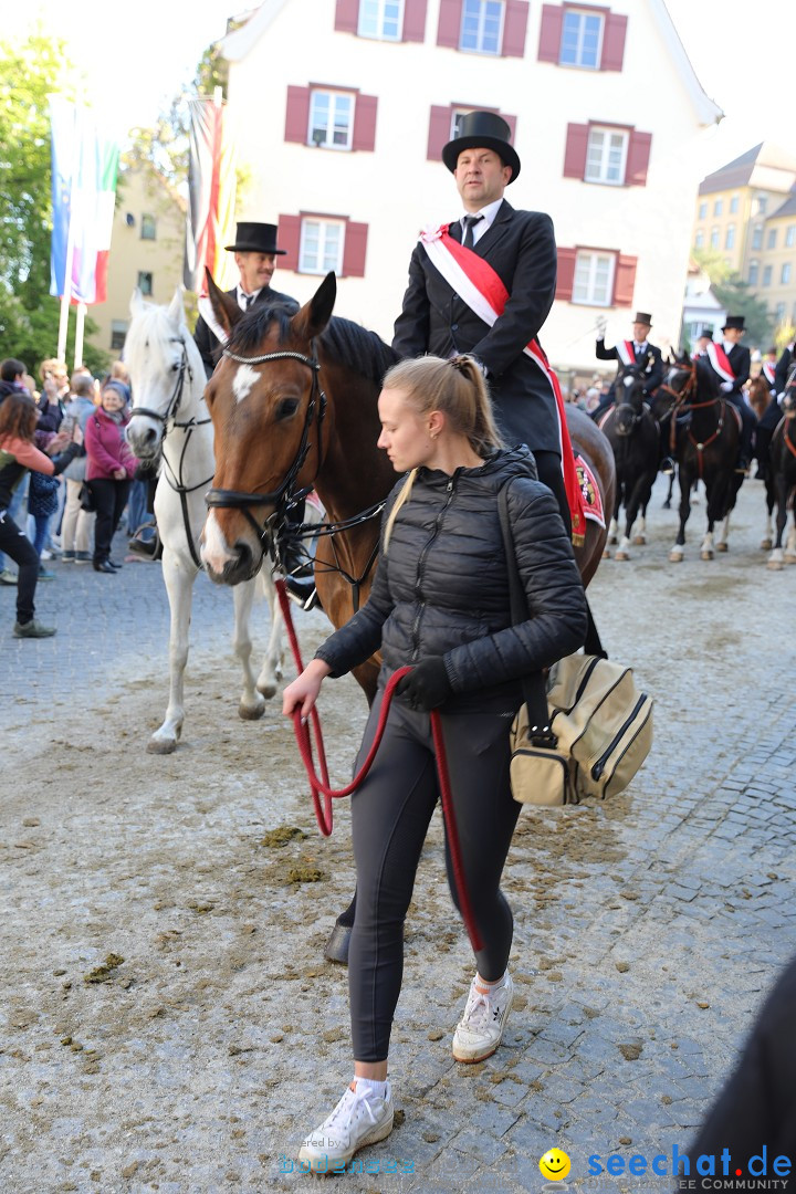 Blutritt - Reiterprozession - Heilig-Blut-Reliquie: Weingarten, 10.05.2024