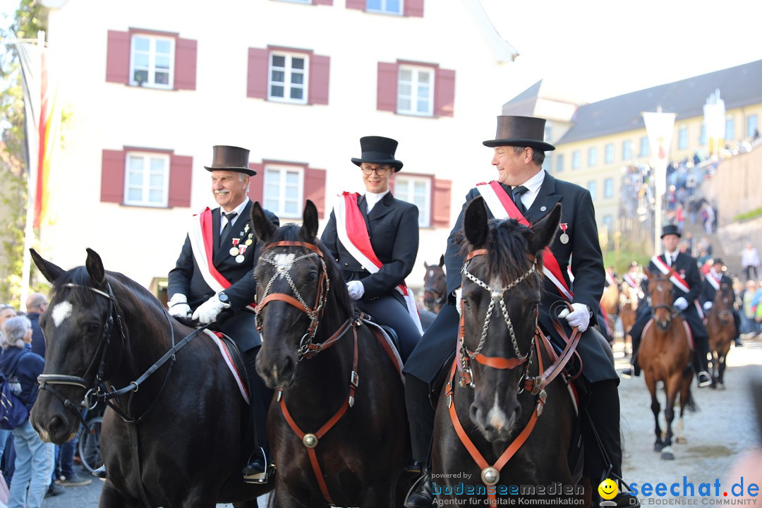 Blutritt - Reiterprozession - Heilig-Blut-Reliquie: Weingarten, 10.05.2024