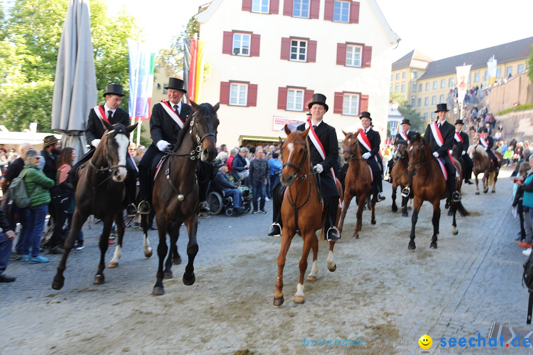 Blutritt - Reiterprozession - Heilig-Blut-Reliquie: Weingarten, 10.05.2024