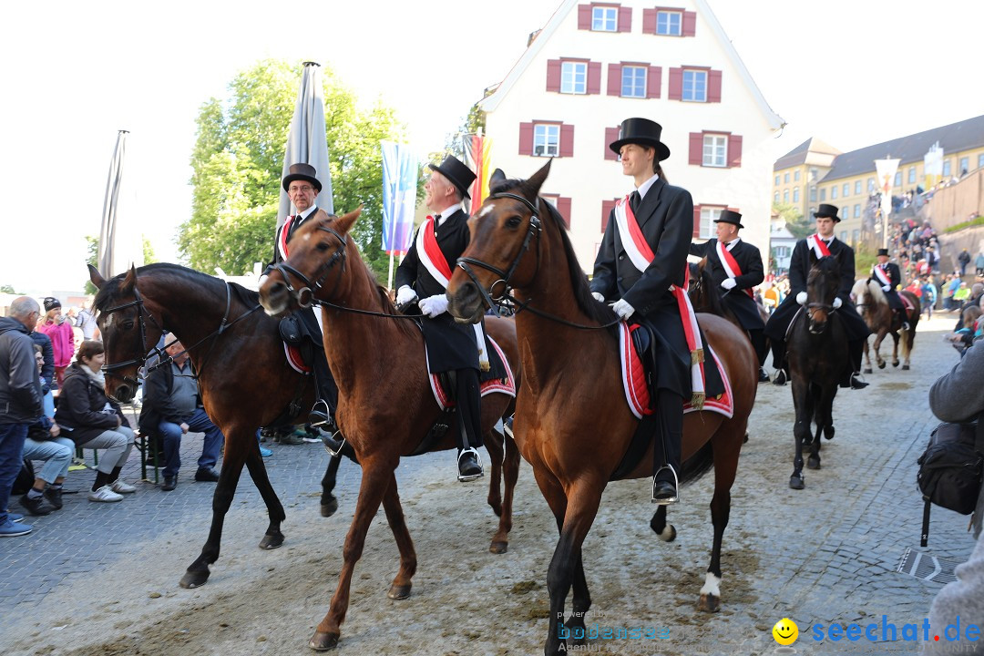 Blutritt - Reiterprozession - Heilig-Blut-Reliquie: Weingarten, 10.05.2024