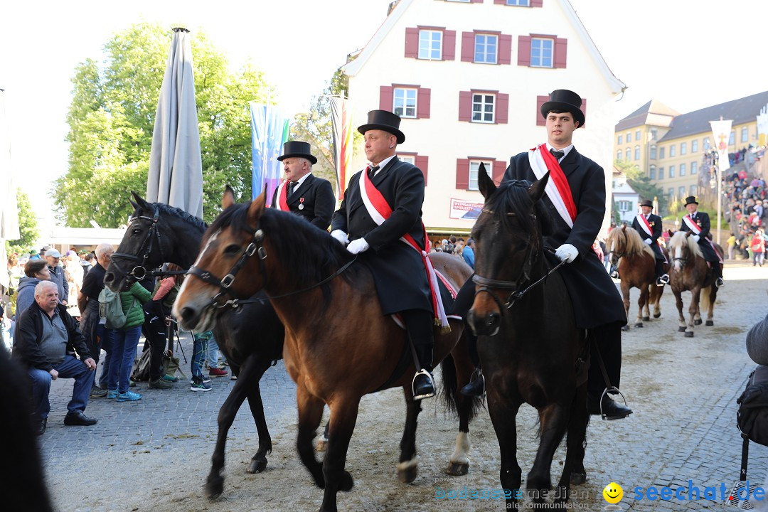 Blutritt - Reiterprozession - Heilig-Blut-Reliquie: Weingarten, 10.05.2024