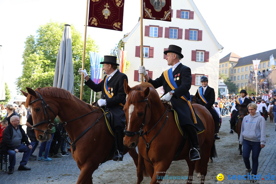 Blutritt - Reiterprozession - Heilig-Blut-Reliquie: Weingarten, 10.05.2024