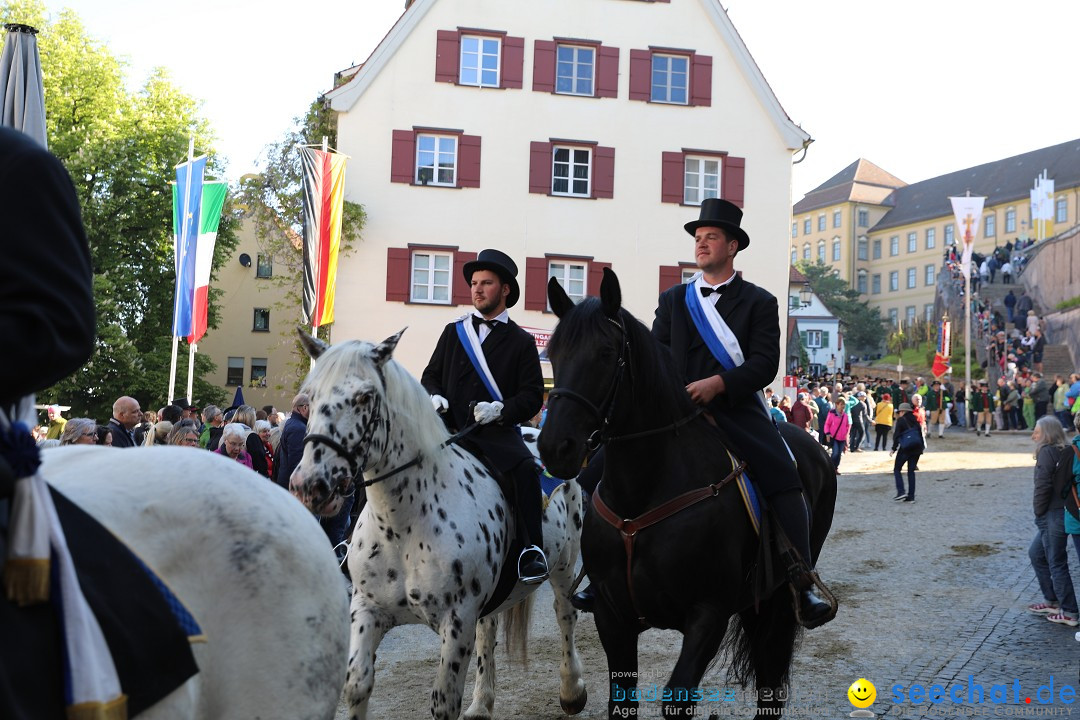 Blutritt - Reiterprozession - Heilig-Blut-Reliquie: Weingarten, 10.05.2024