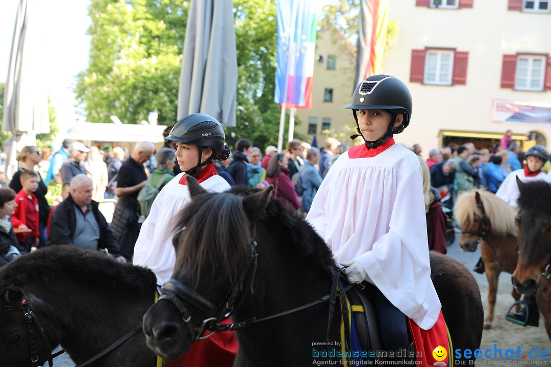 Blutritt - Reiterprozession - Heilig-Blut-Reliquie: Weingarten, 10.05.2024