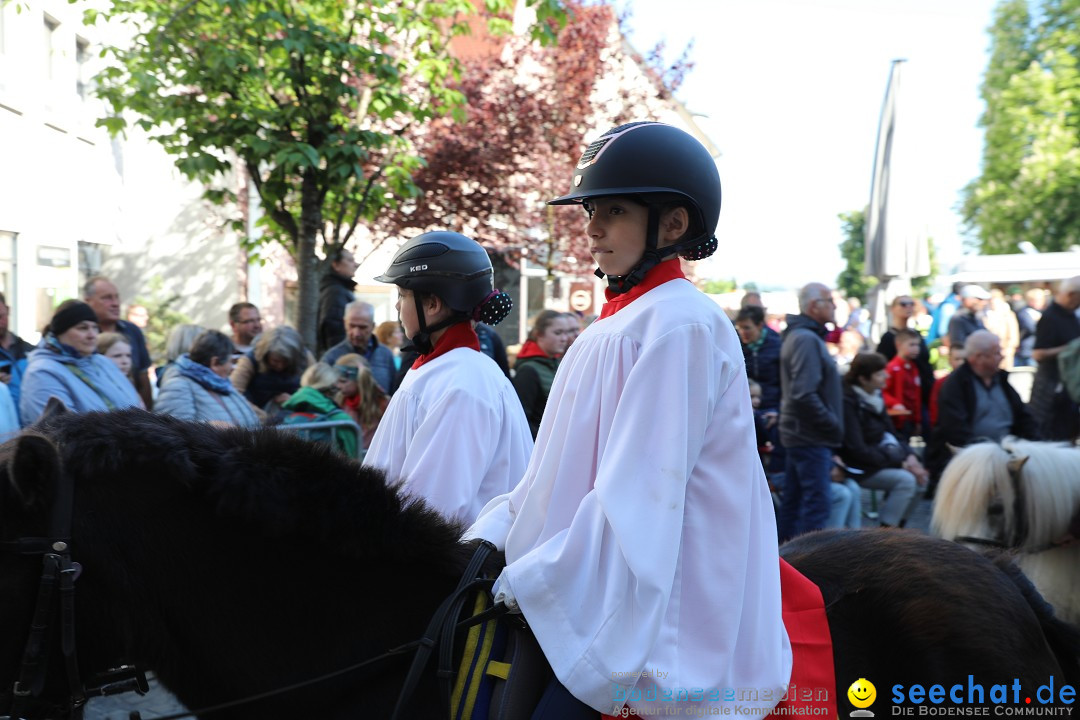 Blutritt - Reiterprozession - Heilig-Blut-Reliquie: Weingarten, 10.05.2024