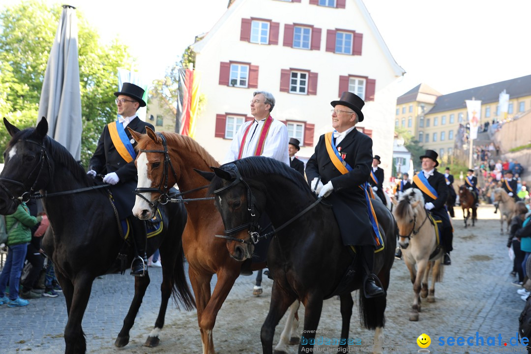 Blutritt - Reiterprozession - Heilig-Blut-Reliquie: Weingarten, 10.05.2024