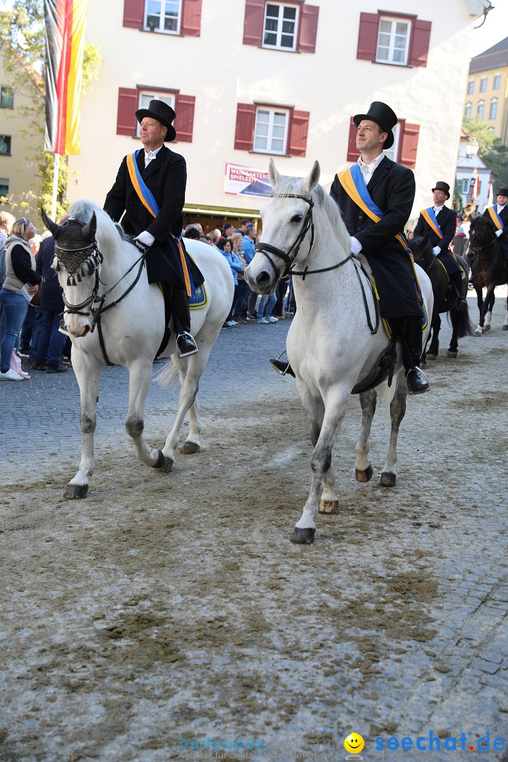 Blutritt - Reiterprozession - Heilig-Blut-Reliquie: Weingarten, 10.05.2024