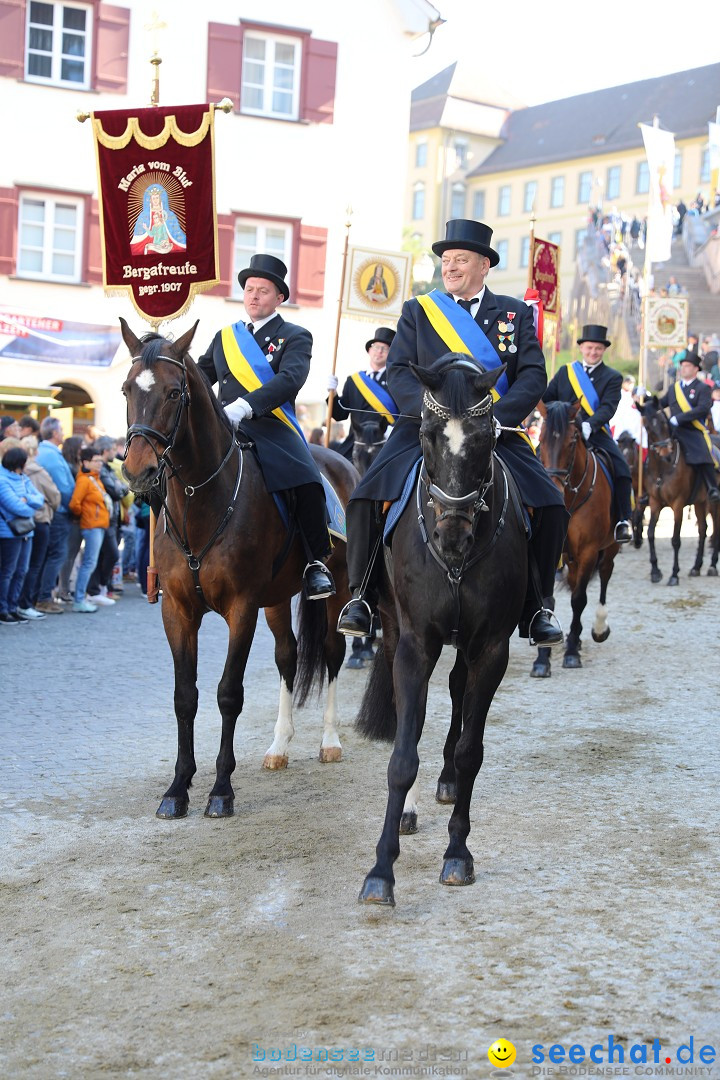 Blutritt - Reiterprozession - Heilig-Blut-Reliquie: Weingarten, 10.05.2024