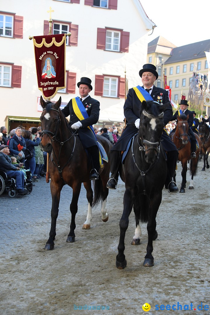 Blutritt - Reiterprozession - Heilig-Blut-Reliquie: Weingarten, 10.05.2024