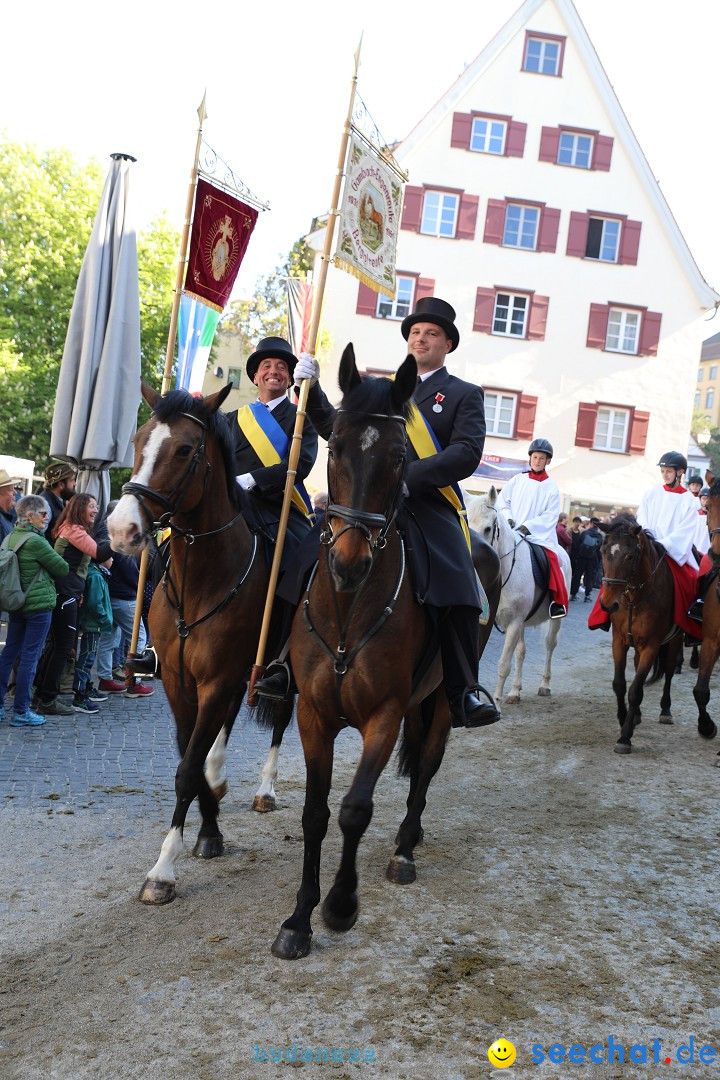 Blutritt - Reiterprozession - Heilig-Blut-Reliquie: Weingarten, 10.05.2024