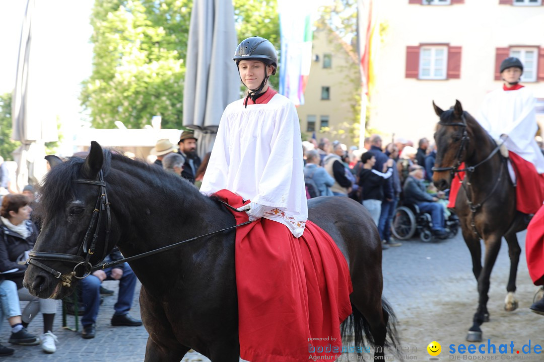 Blutritt - Reiterprozession - Heilig-Blut-Reliquie: Weingarten, 10.05.2024