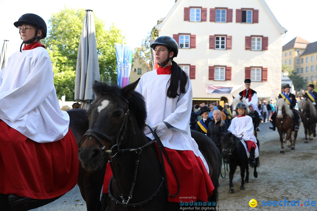 Blutritt - Reiterprozession - Heilig-Blut-Reliquie: Weingarten, 10.05.2024